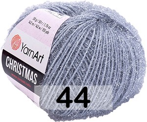 Пряжа YarnArt christmas 44 серый