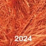 Пряжа YarnArt samba 2024 т.оранжевый