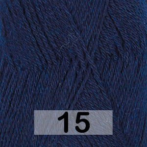 Пряжа Drops Nord Uni Colour 15 т.синий