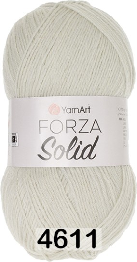 Пряжа YarnArt Forza Solid 4611 выбеленная полынь