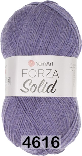 Пряжа YarnArt Forza Solid 4616 св.фиолетовый