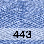 Пряжа YarnArt silk royal 443 голубой