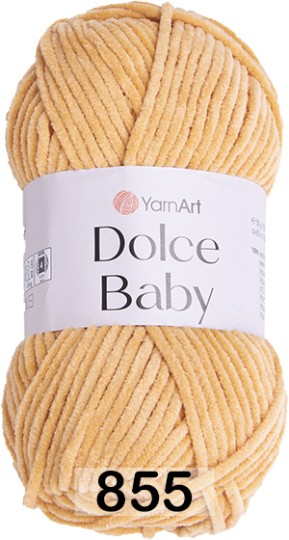 Пряжа YarnArt Dolce Baby 855 персиковый