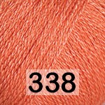 Пряжа YarnArt silky wool 338 коралловый
