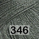 Пряжа YarnArt silky wool 346 т. зеленый