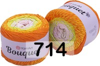 714 ОРАНЖ-ЖЕЛТ-САЛАТ.-БЛ.РОЗОВЫЙ
