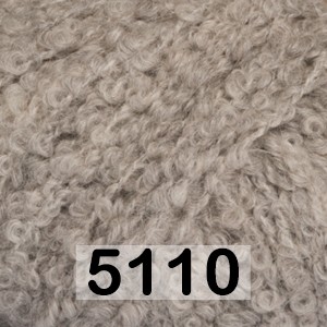 Пряжа Drops Alpaca Boucle 5110 св.серый