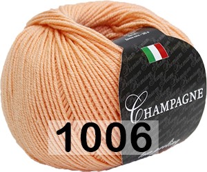 Пряжа Сеам Champagne 1006 оранжево абрикосовый