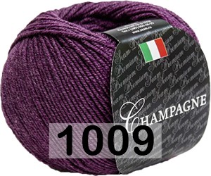 Пряжа Сеам Champagne 1009 т.пурпурный