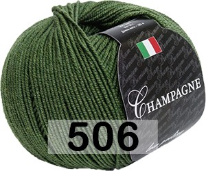 Пряжа Сеам Champagne 506 ЗЕЛЕНЫЙ