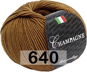 Пряжа Сеам Champagne 640 ГОРЧИЧНЫЙ