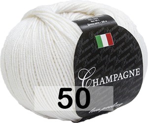 Пряжа Сеам Champagne 050 БЕЛЫЙ