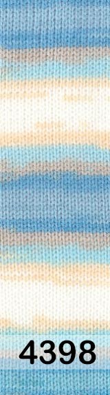 4398 ГОЛУБО-БЕЛО-БЕЖЕВЫЙ