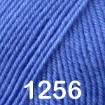 Пряжа YarnArt Super Merino 1256 синий