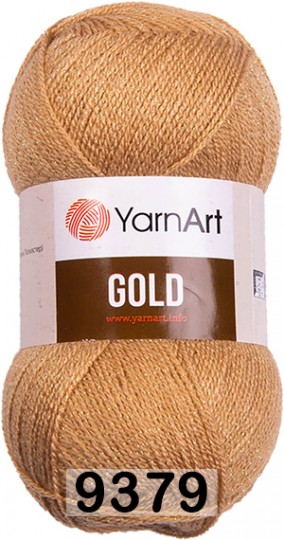 Пряжа YarnArt Gold 9379 КАРАМЕЛЬ