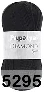 Пряжа Kamgarn DIAMOND PAPATYA 5295 ЧЕРНЫЙ