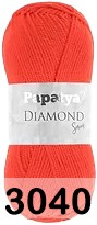 Пряжа Kamgarn DIAMOND PAPATYA 3040 СВ.КРАСНЫЙ