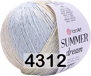 Пряжа YarnArt Summer Dream 4312 пастель