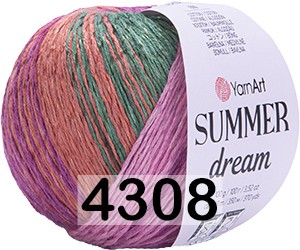 Пряжа YarnArt Summer Dream 4308