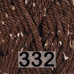Пряжа YarnArt TWEED COUNTRY 332 коричневый