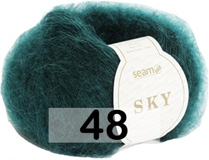 Пряжа Сеам Sky 48 МОРСКАЯ ВОЛНА