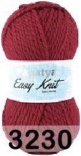 Пряжа Kamgarn EASY KNIT PAPATYA 3230 красный