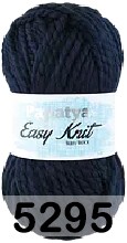 Пряжа Kamgarn EASY KNIT PAPATYA 5295 т.синий