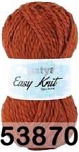 Пряжа Kamgarn EASY KNIT PAPATYA 53870 терракот