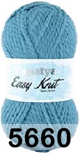 Пряжа Kamgarn EASY KNIT PAPATYA 5660 голубой