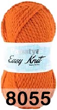 Пряжа Kamgarn EASY KNIT PAPATYA 8055 оранжевый