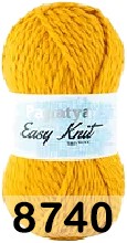 Пряжа Kamgarn EASY KNIT PAPATYA 8740 желток