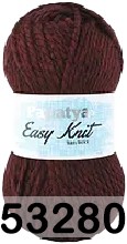 Пряжа Kamgarn EASY KNIT PAPATYA 53280 красно-коричневый