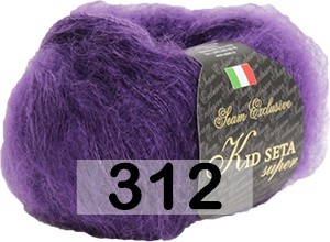 Пряжа Сеам Kid Seta Super 312 ФИОЛЕТОВЫЙ