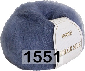 Пряжа Сеам Mohair Silk 1551