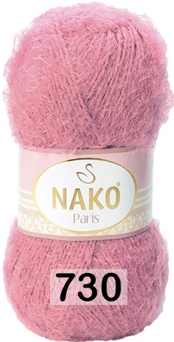Пряжа Nako Paris 04862 бледно фиолетовый