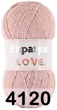 Пряжа Kamgarn LOVE PAPATYA 4120 св.пюсовый