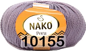Пряжа Nako Peru 10155 виноградный сок