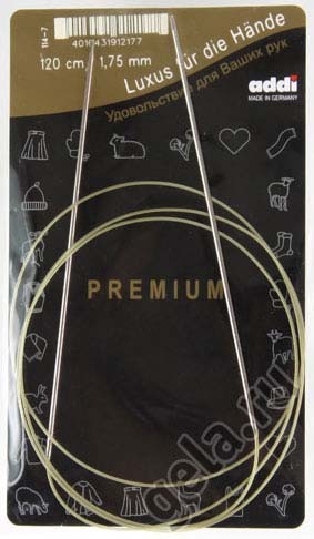 Спицы ADDI круговые экстратонкие