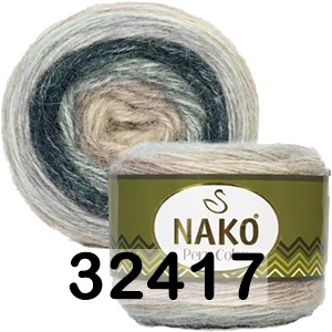 Пряжа Nako Peru Color 32417 