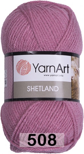Пряжа YarnArt Shetland 508 чайная роза