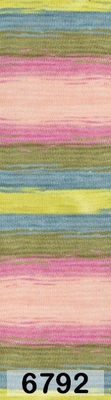 6792 РОЗ.ЖЕЛТ.ЗЕЛ. ГОЛУБ.