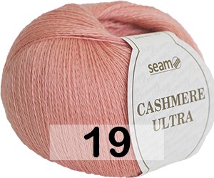 Пряжа Сеам Cashmere Ultra 19 чайная роза