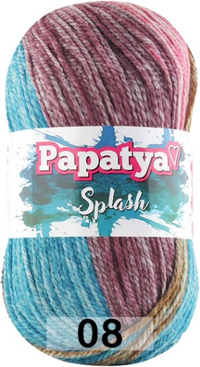 Пряжа Kamgarn SPLASH PAPATYA &mdash; 