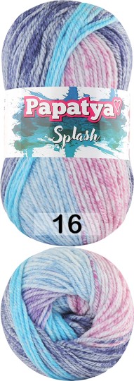Пряжа Kamgarn SPLASH PAPATYA 16 