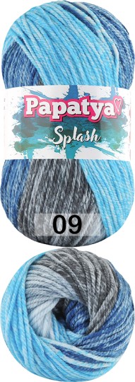 Пряжа Kamgarn SPLASH PAPATYA 09 