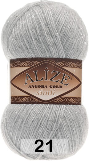 Пряжа Alize Angora Gold Simli —