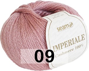 Пряжа Сеам Imperiale 09 пыльная роза