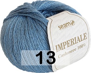 Пряжа Сеам Imperiale 13 голубой джинс