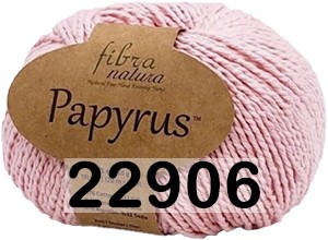 Пряжа Fibra Natura Papyrus 22906 св.розовый