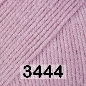 Пряжа Gazzal Baby Cotton 3444 розовая пудра